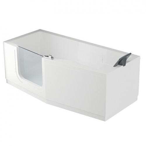 Combiné Bain/Douche IRIS 180x75/85 - Version gauche - 3 Tabliers