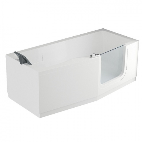 Combiné Bain/Douche IRIS 170x70/80 - Version droite - 2 Tabliers