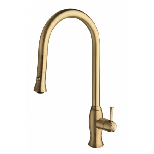 Mitigeur évier rétro CANOVA avec douchette vieux bronze - KA53092