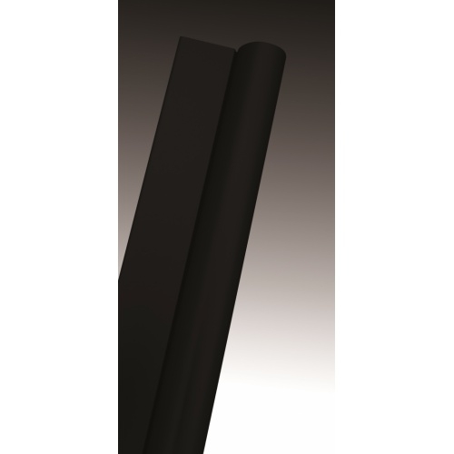 Paroi fixe latérale ZEPHYROS 2.0 F 75cm - Transparent - Noir ZEPHYROS - Profilé Noir