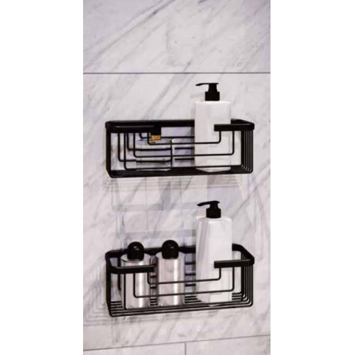 Porte-objets Noir mat pour douche - Gedy - 2419 GEDY Panier 2419 Amb