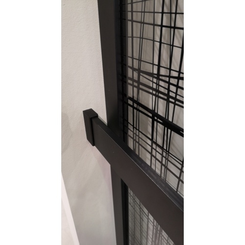 KIT-FRAME - Fixation au mur à Droite + Porte-serviette - Noir Mat IMG_20190313_110705