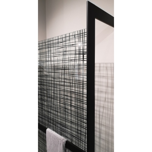 KIT-FRAME - Fixation au mur à Droite + Porte-serviette - Noir Mat IMG_20190313_110636