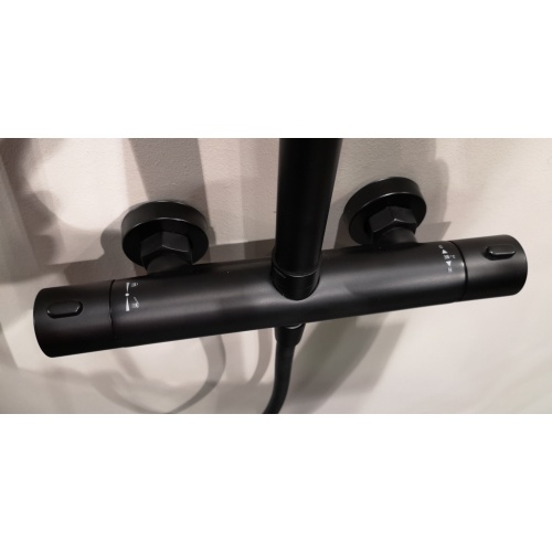 Colonne de douche avec douche de tête EASY 2 Noir IMG_20190313_110211