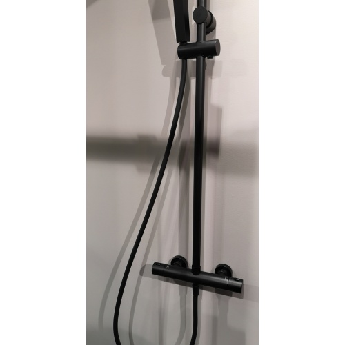 Colonne de douche avec douche de tête EASY 2 Noir IMG_20190313_110231