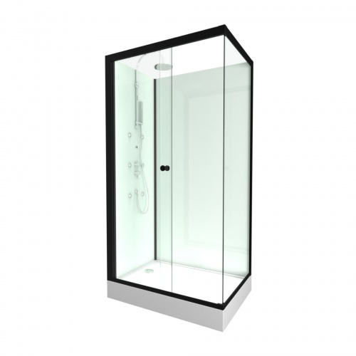 Cabine rectangulaire INDUSTRY 2.0 - 80x110 cm