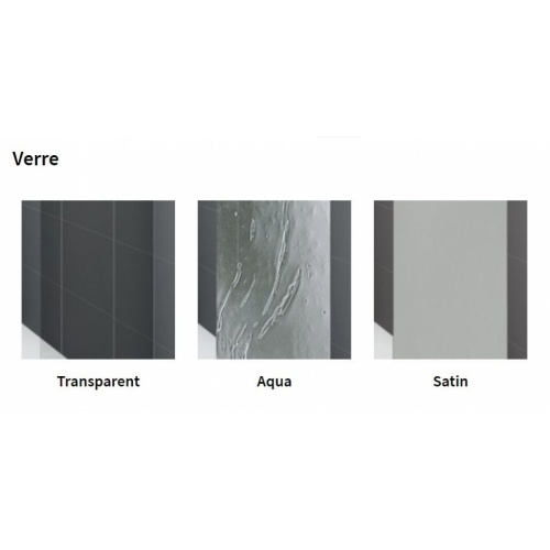 Pare-baignoire pivotant YOUNG 1V 70 cm- Transparent - Silver Verre