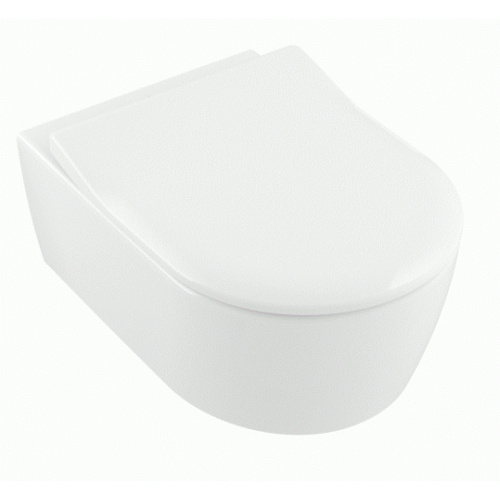 Pack WC Geberit UP320 + Cuvette AVENTO Villeroy & Boch + Plaque Blanche* Cuvette AVENTO 5656 Fs