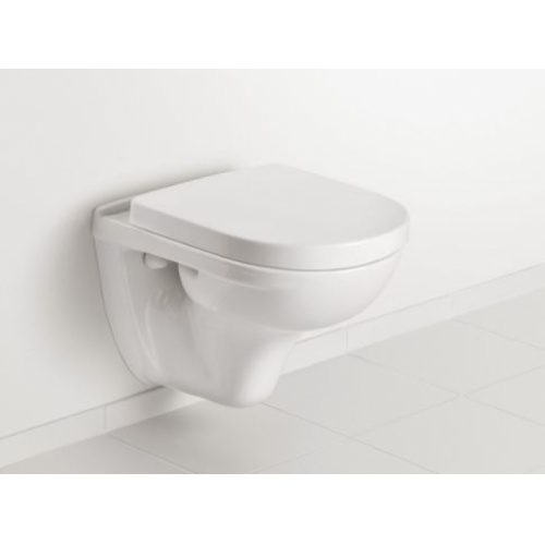 Pack WC Geberit UP320 + Cuvette O.Novo Compacte VILLEROY + Plaque Sigma Chromé Brillant O'Novo Compact 5688FR Amb