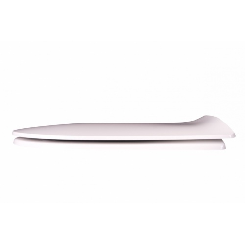 Abattant WOOD Slim Blanc Brillant - Descente Manuelle WOOD Slim Blanc Brillant (4)