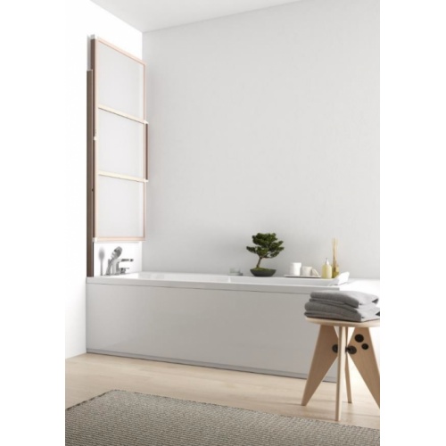 Pare-bain JAPANDI Pivotant et relevable - Effet Bois Pare Bain JAPANDI Bois plié
