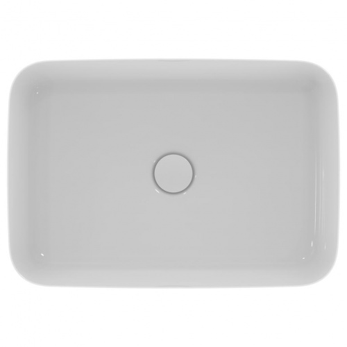 Vasque rectangulaire à poser IPALYSS Blanc Brillant - 55x38 cm IdealStandard_E1392-E2076_Cuto_92f52a5e4fb0bada9760af13a542c040