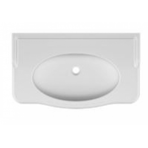 Vasque suspendue Rétro CASTELLANA Blanc - 90 cm CAstellana 90cm