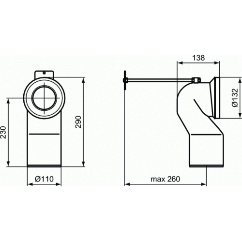 Pipe de raccordement - J324867 J324867 Schéma