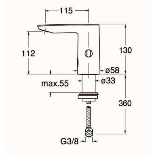 Mélangeur électronique QUIKTRONIC sur batterie QT33251 Schéma