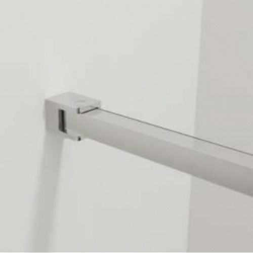 Paroi de douche fixe FADO Transparent - Argent - 80 cm FADO 3