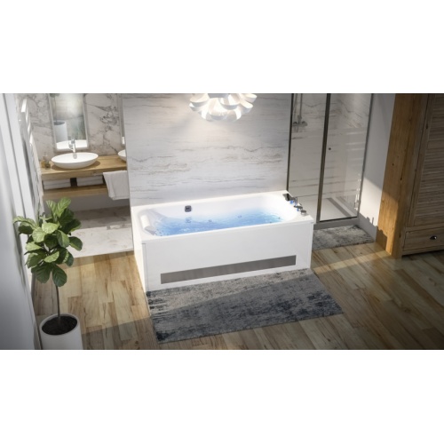 Baignoire balnéo ZUMBA 180x80cm - Tête à Gauche - Sensation Air Pool