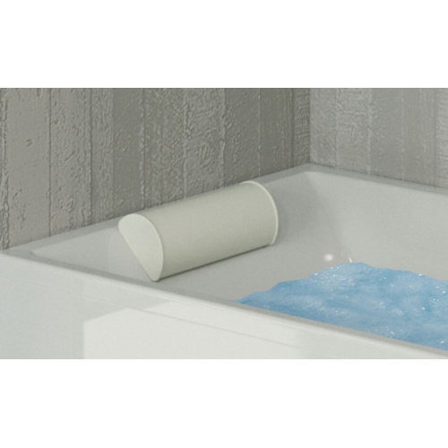 Baignoire balnéo ZUMBA 180x80cm - Tête à Droite - Silence Mix Color coussin-elbe