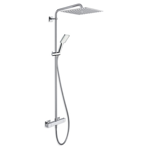 Colonne de douche thermostatique complète QUADRI 300 