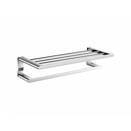 Rack porte-serviettes PURE laiton chromé