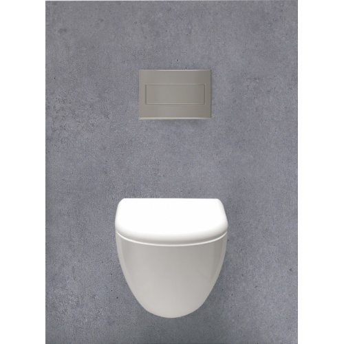 Habillage décoratif Bâti WC DECOFAST Cosy Béton Brut Béton brut - bati support