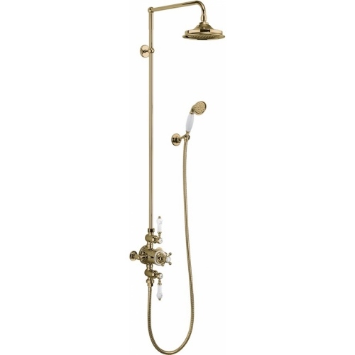 Colonne de douche Thermostatique Rétro AVON Gold 