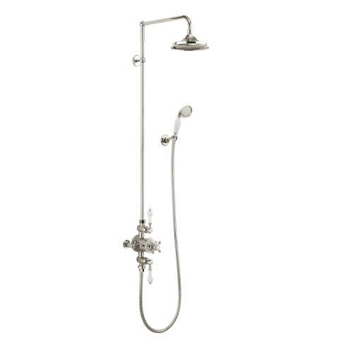 Colonne de douche Thermostatique Rétro AVON Nickel