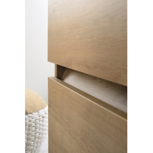 Meuble double vasque NOLITA Chêne Arlington 120cm - Sans miroir* nolita_zoom_poignee8403bBD