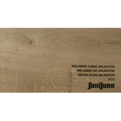 Meuble double vasque NOLITA Chêne Arlington 120cm - Sans miroir* Chene Arlington Sanijura