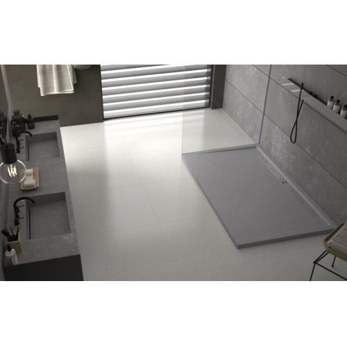 Receveur de douche CANTO LATERAL Ciment - 100x160 cm CANTO LATERAL CEMENTO