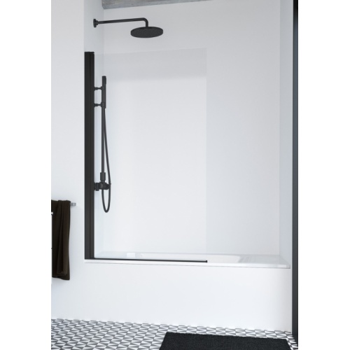 Pare-bain battant HADA Plus Noir - 80 cm