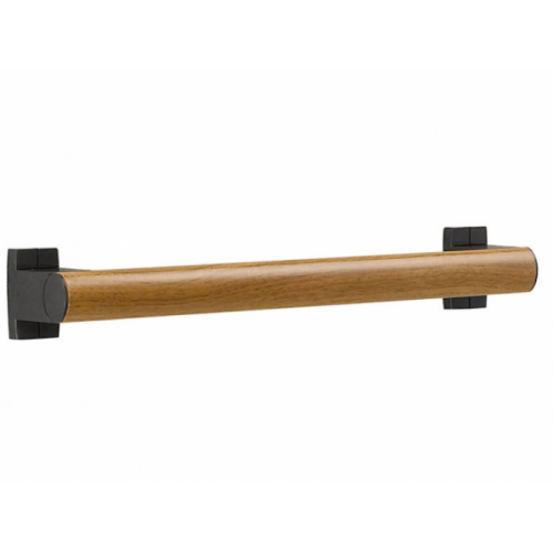 Barre d'appui droite ARSIS Fantasy 400 mm - Anthracite/Bois