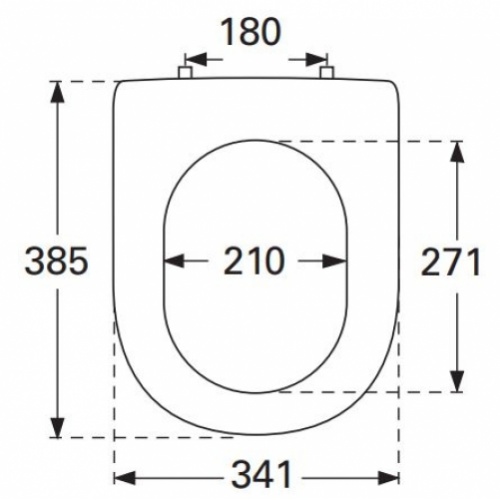 Cuvette sans bride Compact SUBWAY 2.0 9M69S1 Schéma