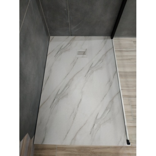 Receveur de douche MIRAGE Marbre Blanc - 100x100 cm Receveur MIRAGE