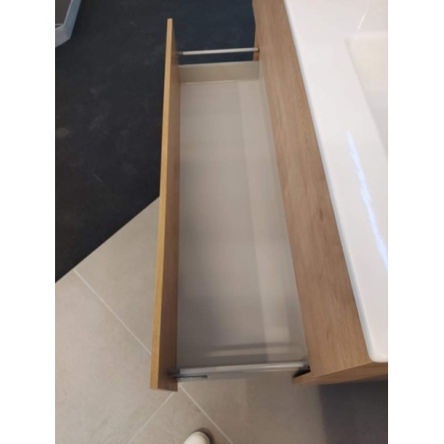 Meuble double vasque NOLITA Chêne Arlington 120cm - Sans miroir NOLITA Chalons (3)