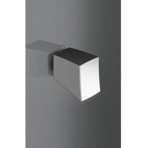 Porte battante ARCOIRIS PLUS AC-210 - Verre bleu - Chromé - 50cm -Gauche parois-douche-accessoire-pommeau-sofia-noir