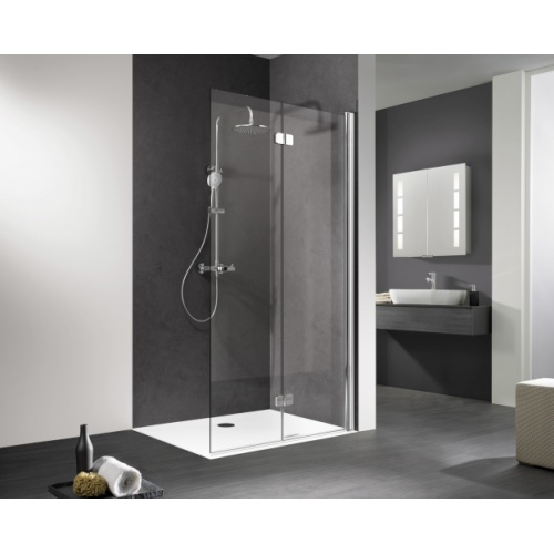 Paroi de douche ESCA repliable et pliante 120 cm - Droite