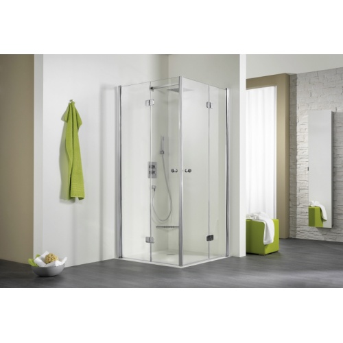Paroi de douche ESCA repliable et pliante 120 cm - Droite Double ESCA déplié HD