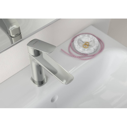 Mitigeur de lavabo LOGIS FINE 110 avec vidage tirette Chromé* 71251000-2