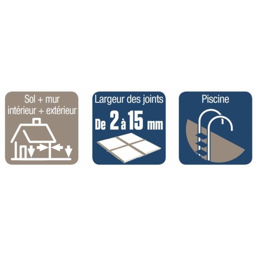 Colle et joint PLATINIUM V670 Acier - 5kg V670 domaine