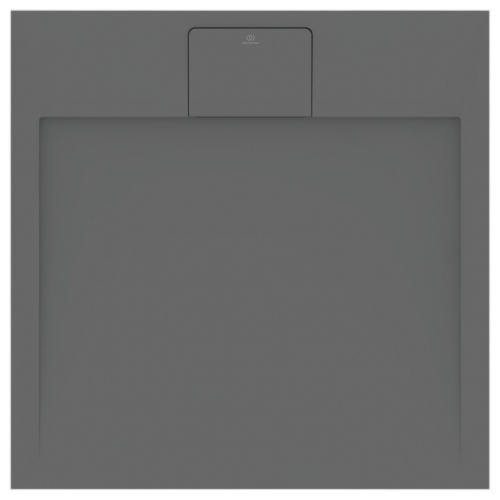 Receveur ULTRAFLAT S I.LIFE Gris béton 90x90 cm T5246 Gris béton (1)