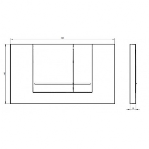 Pack bâti ViConnect Pro + Cuvette sans bride ARCHITECTURA 92214368_2