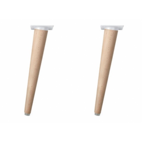 Jeu de pieds Scandi Bois H32 cm