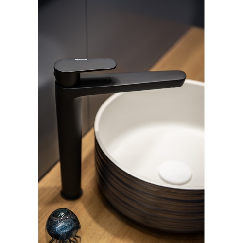 Mitigeur de lavabo XL ALEXIA Noir Mat - 3602NM 3602NM (3)