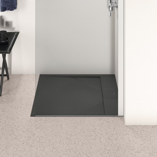 Receveur ULTRAFLAT S I.LIFE Noir Intense 80x80 cm I LIFE carré Noir (3)