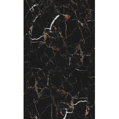 Panneau Mural décoratif KINEWALL DESIGN Marbre Noir et Or - L100xH202 cm Motif Marbre noir et or