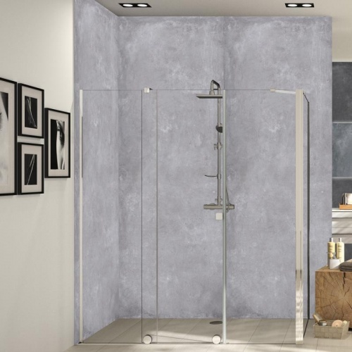 Panneau mural EasyStyle HÜPPE - Italian Stone Gris 1000x2550mm Italian-stone-gris 41R_2