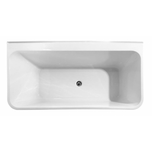 Baignoire murale semi ilot MISTRAL 2, 170x75cm Mitral 2 - vue dessus