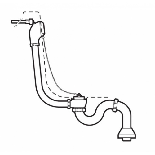 Baignoire rétro en fonte NEWCAST Eagle Cuve Blanche A506403400