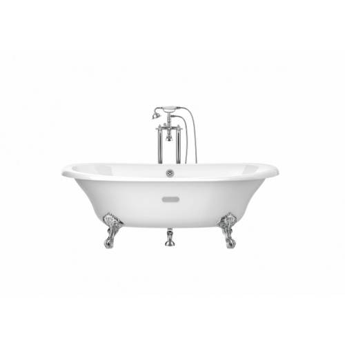 Baignoire rétro en fonte NEWCAST Eagle Cuve Blanche A233650007